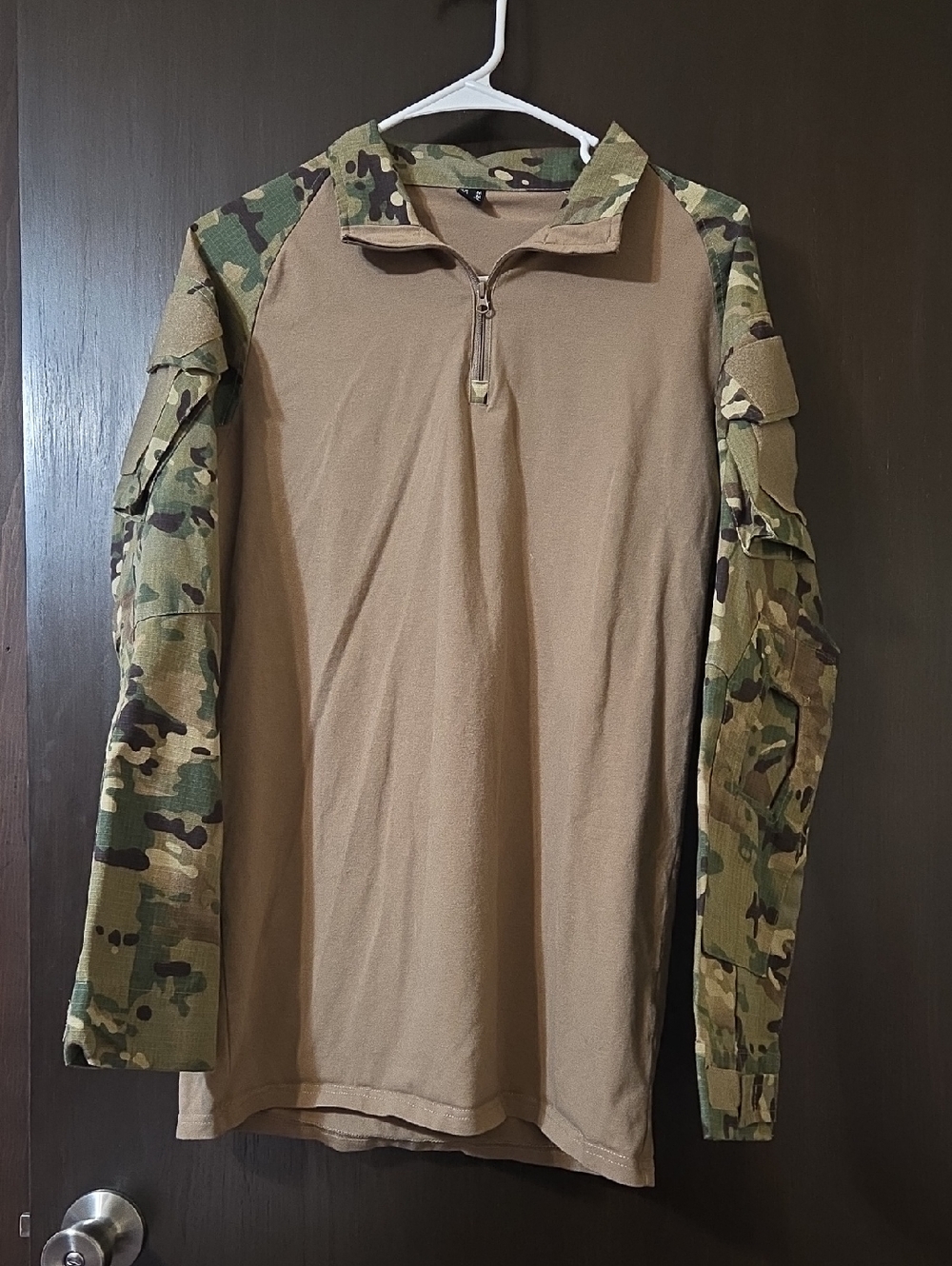 no brand name Ladies top army green medium